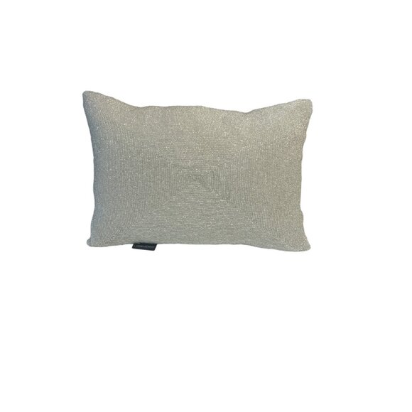 Cynthia Rowley Decorative Beaded Throw Pillow 14" X 20" Rectangular Polyester Sh - Picture 1 of 5